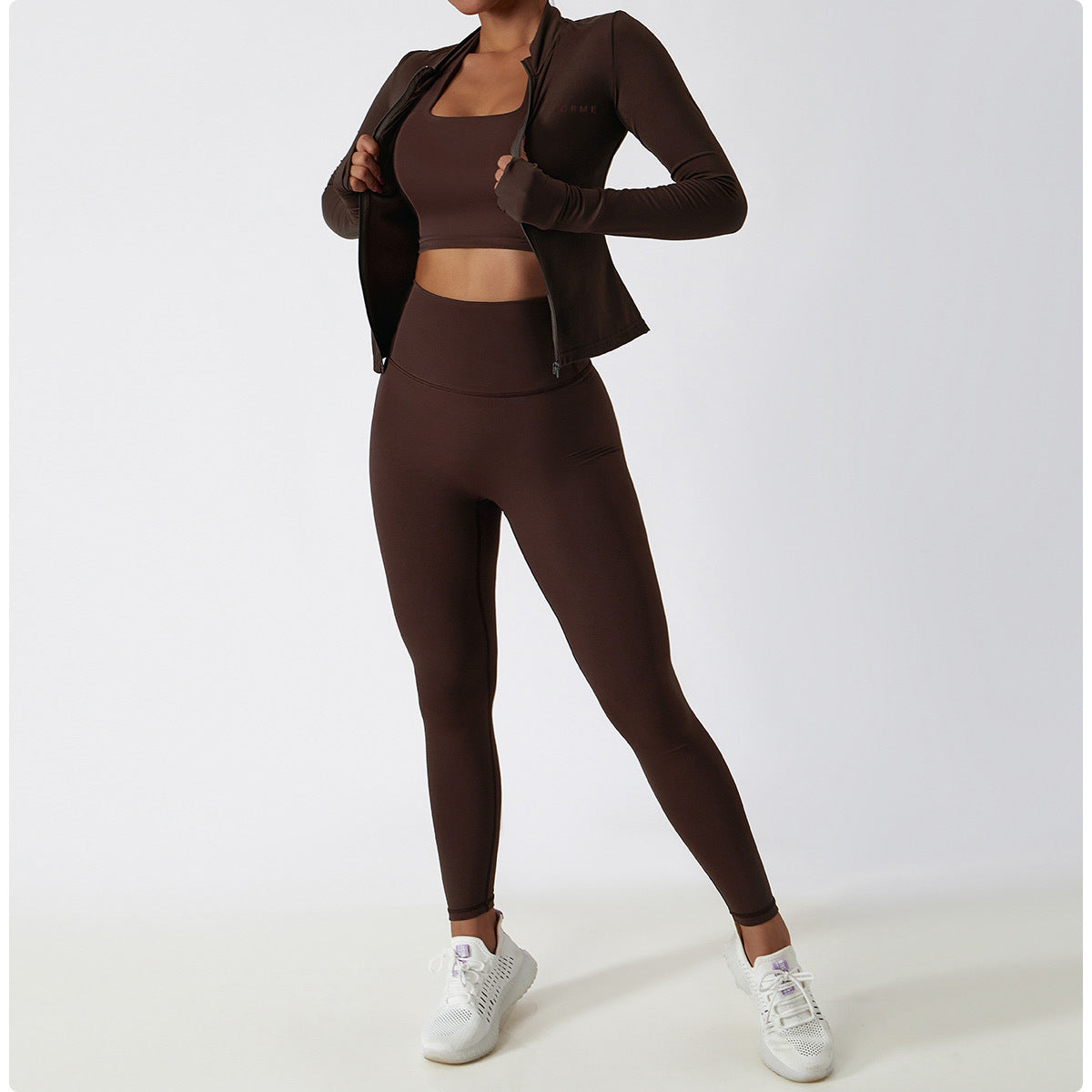 Forme Essential Leggings
 - Chocolate