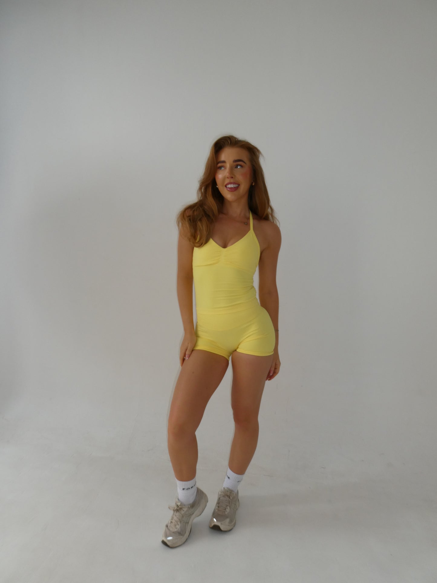 Forme Racer Shorts Set – Lemon