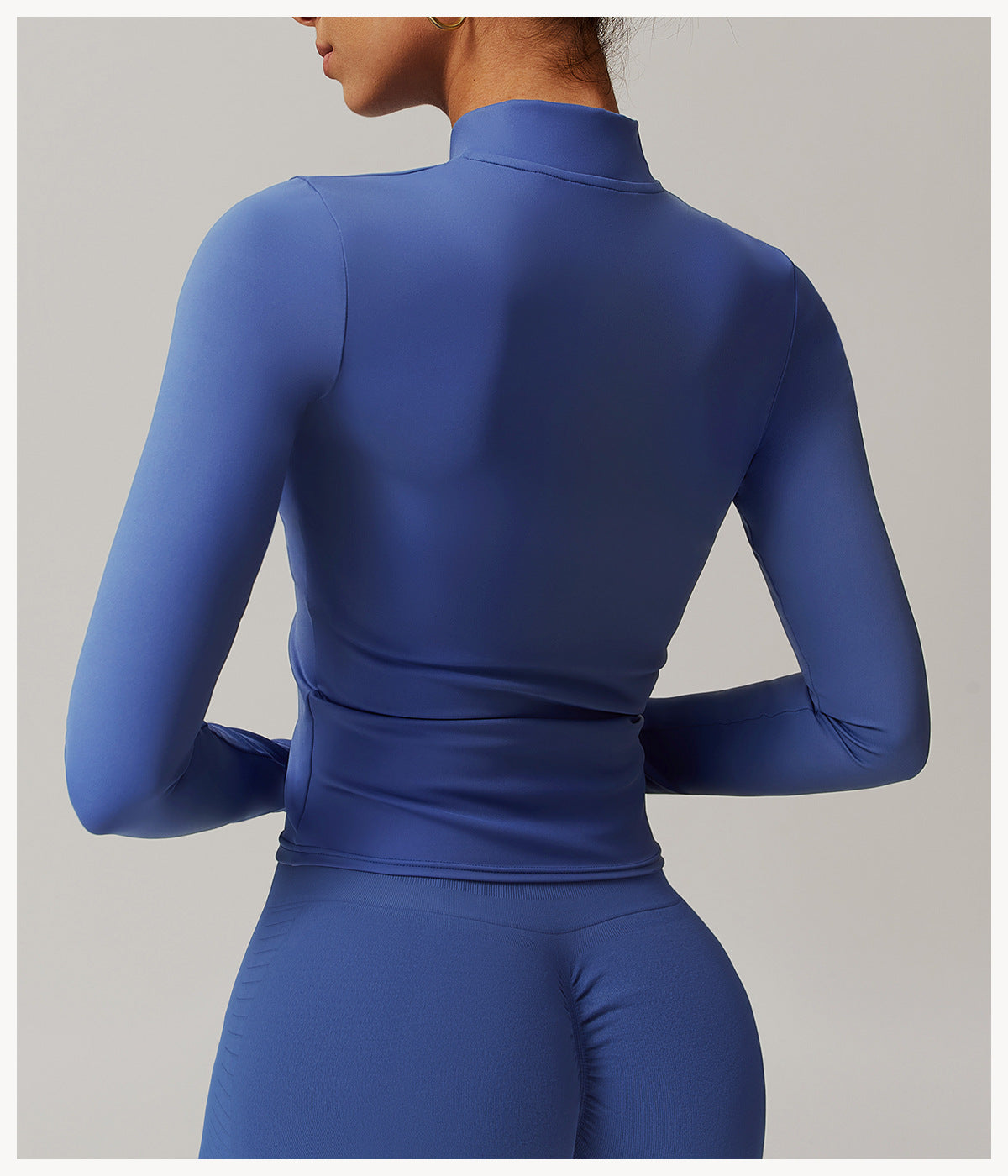 Forme Essential Blueberry Zip Up Jacket