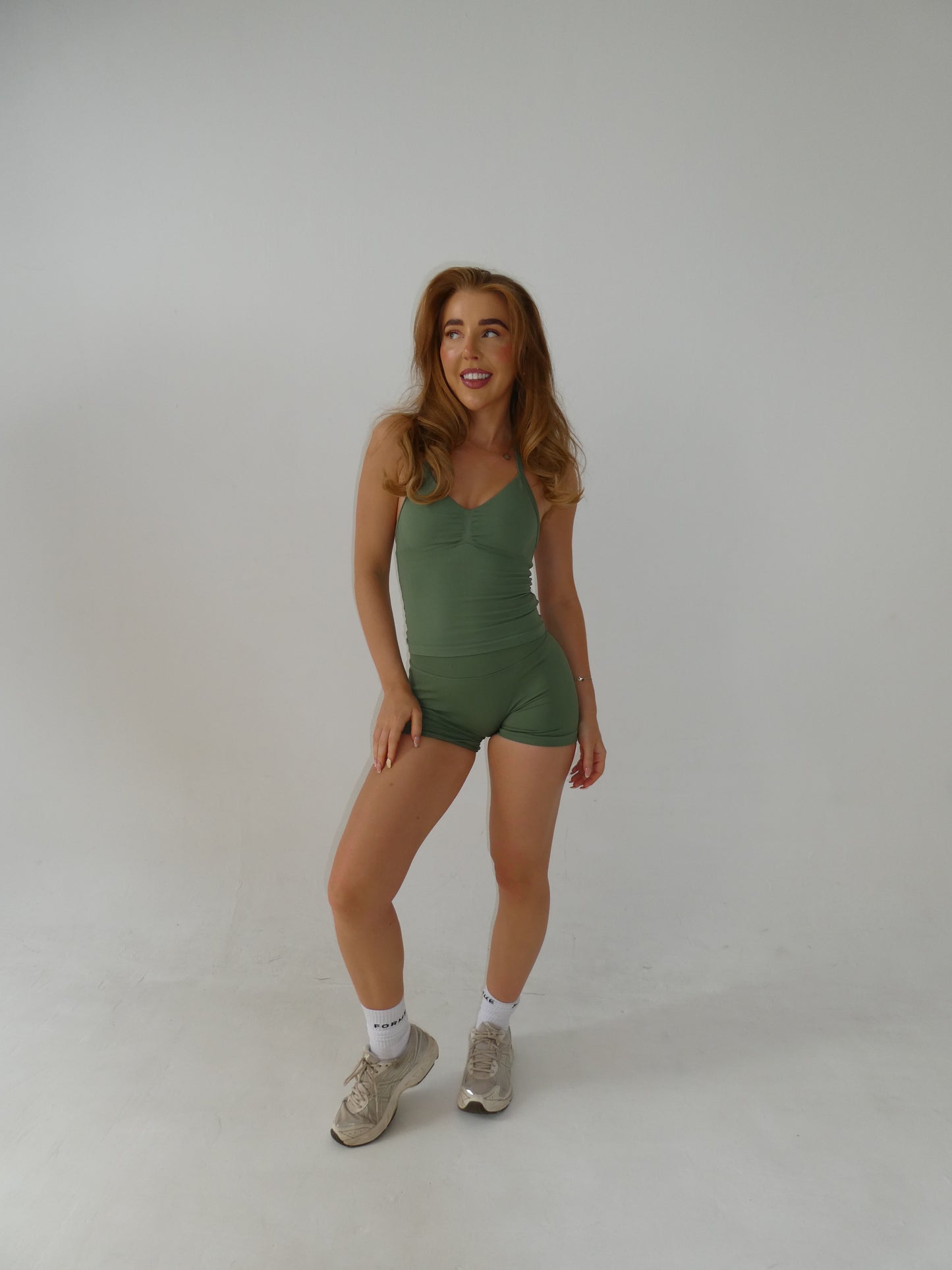 Forme Racer Shorts Set – Sage Green