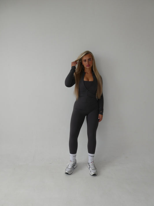 Forme Grey Zip Up Jacket